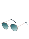 Jack & Jones RYDER Mens Sunglasses Gold Colour