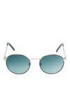 Jack & Jones RYDER Mens Sunglasses Gold Colour