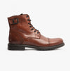 Jack & Jones SHELBY Mens Ankle Boots Cognac