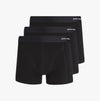 Jack & Jones BASIC BAMBOO Mens 3 Pack Trunks Black