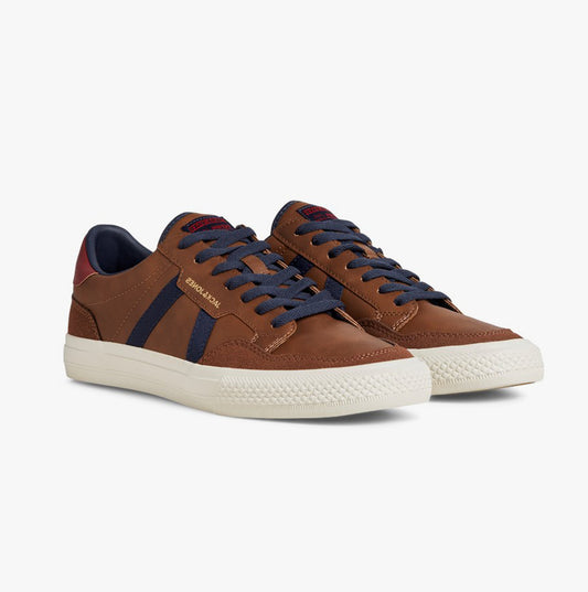 Jack & Jones MORDEN Mens Trainers Cognac