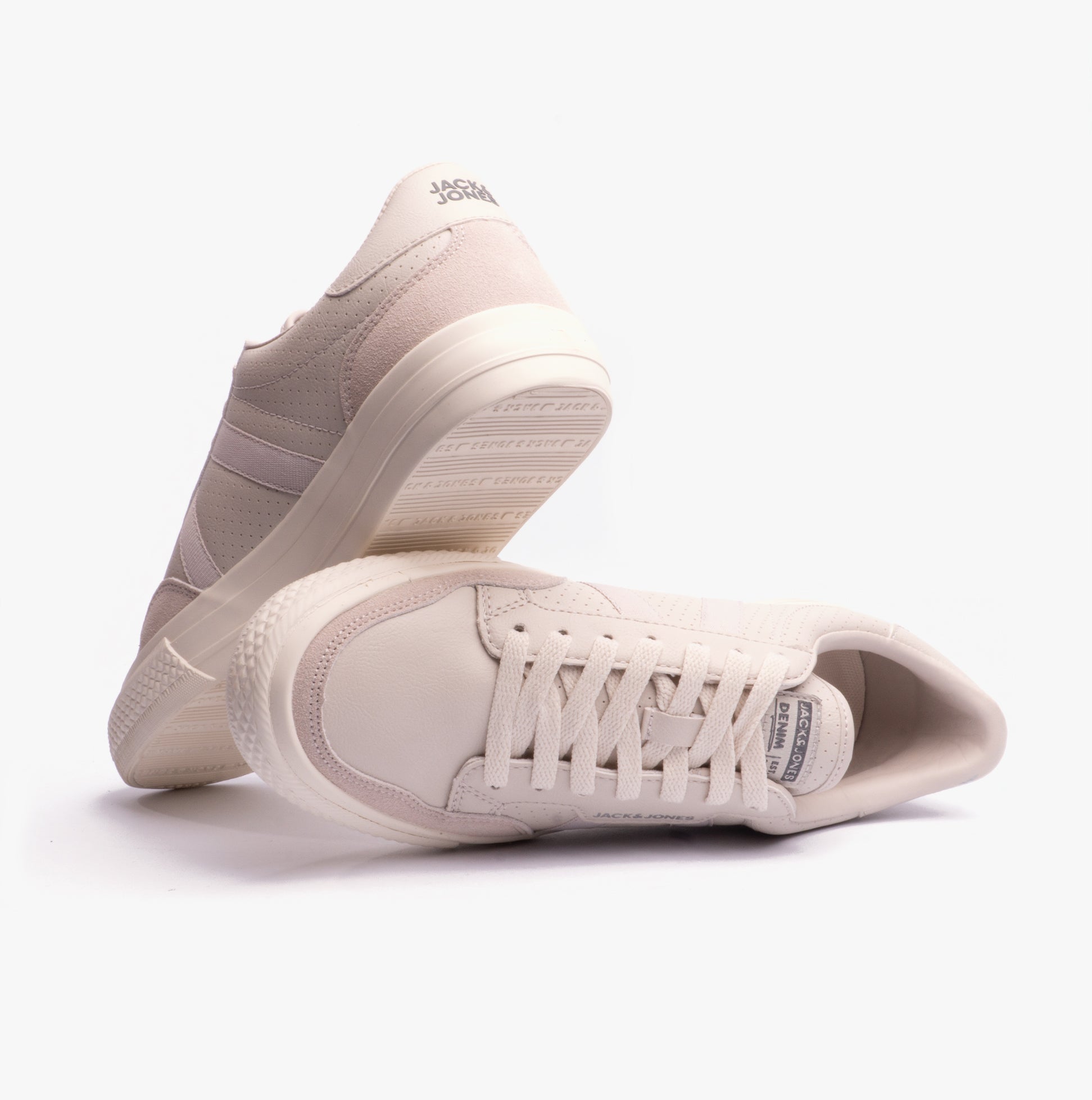 Jack & Jones MORDEN Mens Trainers Moonbeam