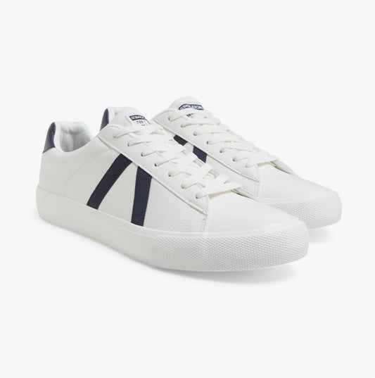 Jack & Jones FREEMAN Mens Trainers Bright White