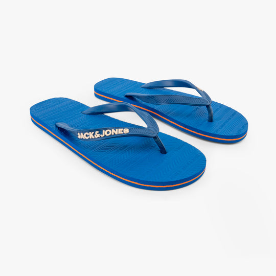 Jack & Jones BASIC Mens Flip-Flops Nautical Blue