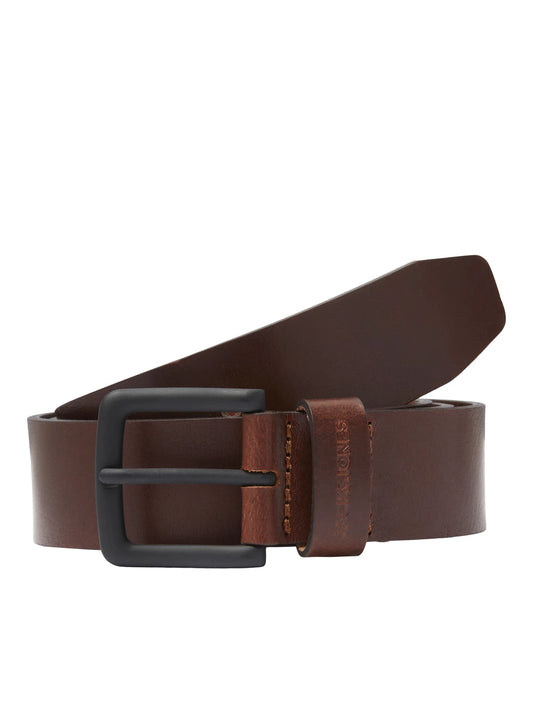 Jack & Jones ROMA Mens Belt Brown Stone