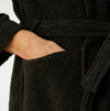 Jack & Jones SOLID Mens Bathrobe Black
