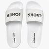 Jack & Jones LARRY Mens Sliders Bright White