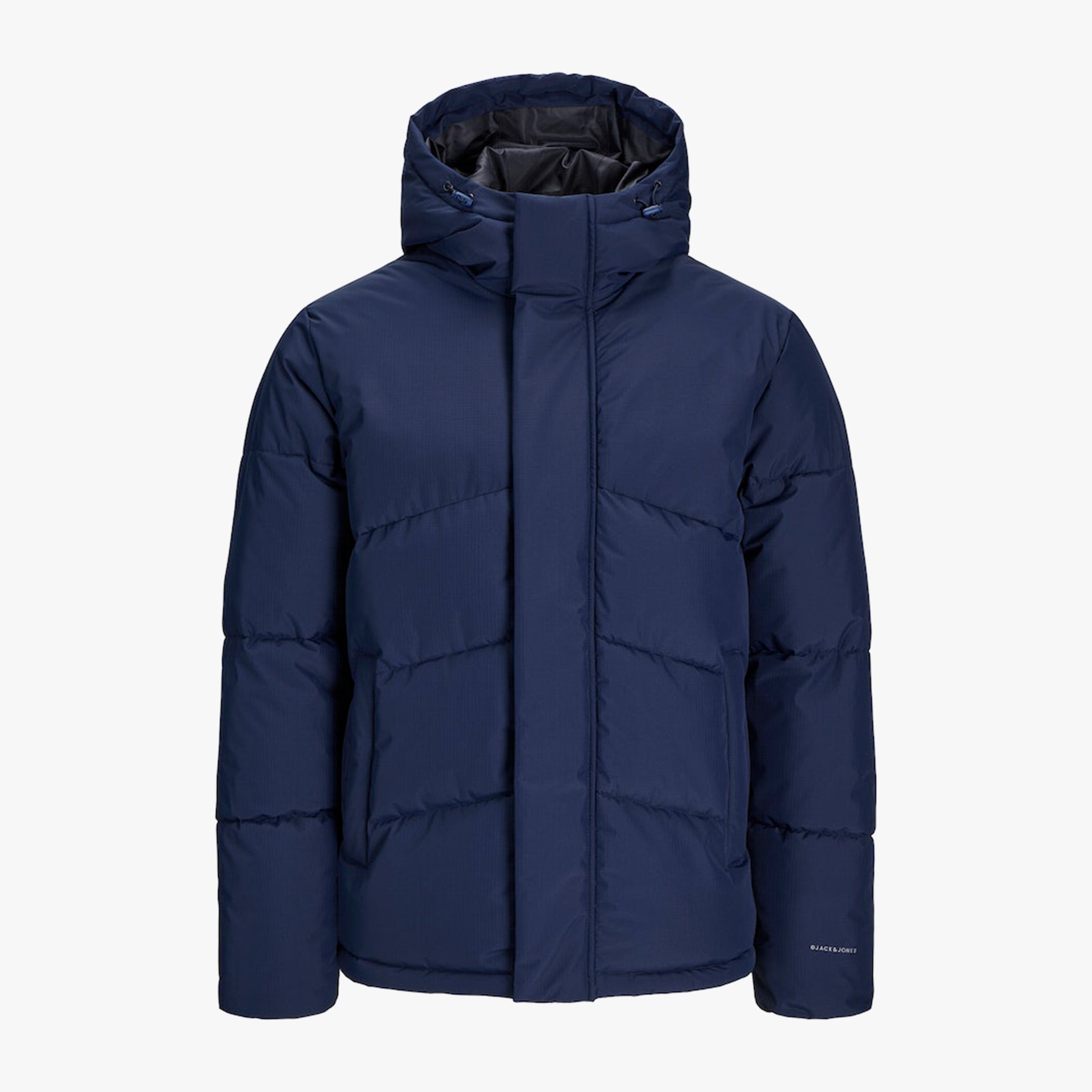 Jack & Jones WORLD Mens Puffer Jacket Navy Blazer