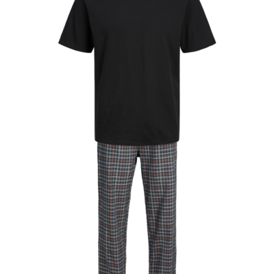 Jack & Jones BASIC TEE Mens Pyjama Set Black