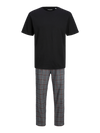 Jack & Jones BASIC TEE Mens Pyjama Set Black