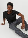 Jack & Jones BASIC TEE Mens Pyjama Set Black