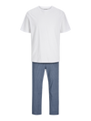 Jack & Jones BASIC TEE Mens Pyjama Set White