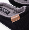 Jack & Jones CORDIE Mens Mule Slippers Anthracite