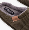 Jack & Jones CORDIE Mens Mule Slippers Olive Night