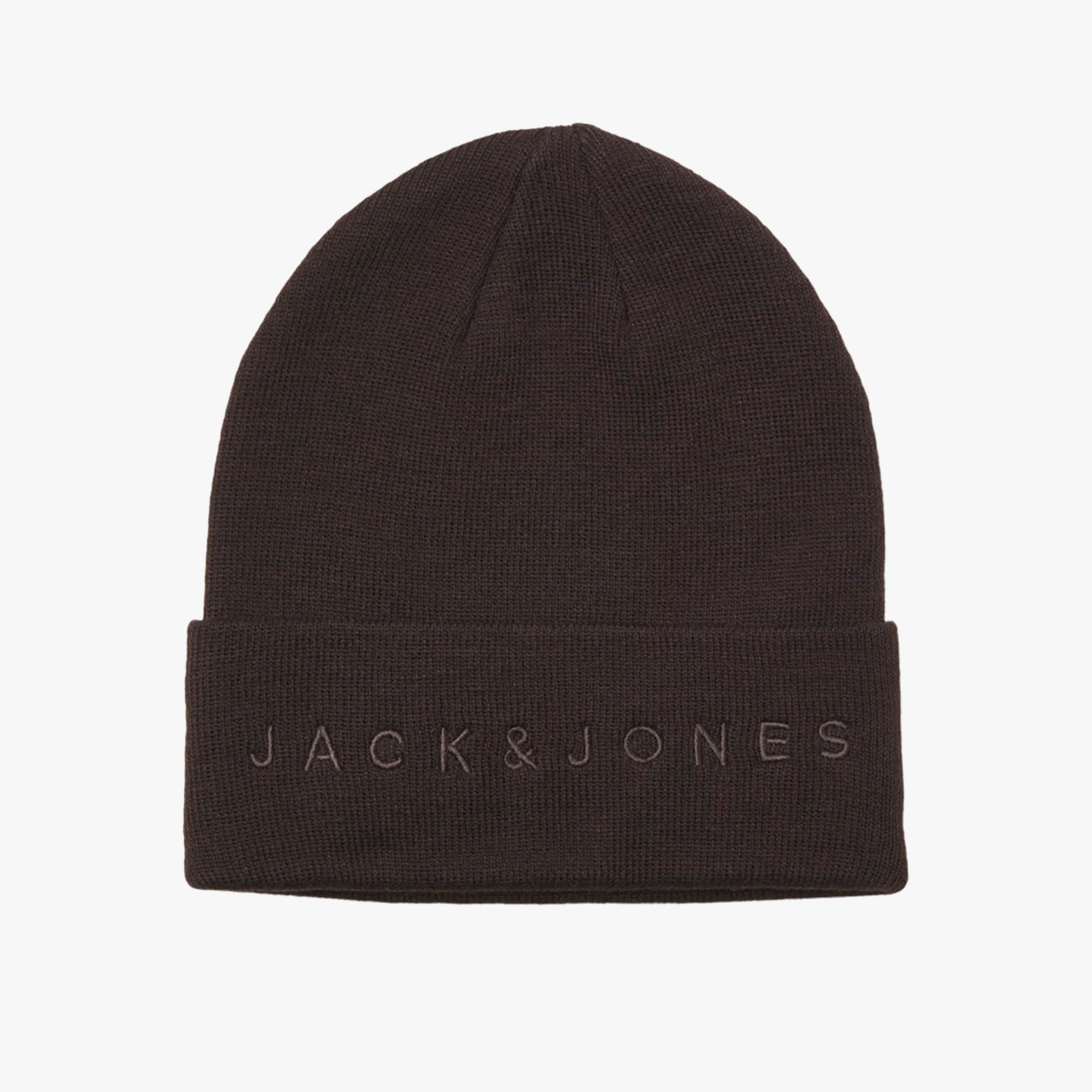 Jack & Jones GIVE Mens Beanie Chocolate Torte