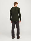 Jack & Jones KNIT CREW NECK Mens Jumper Rosin