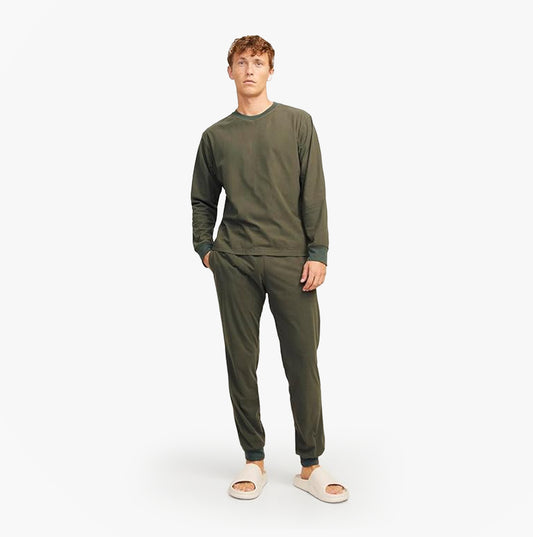 Jack & Jones SOLID LOUNGE Set Mens Forest Night
