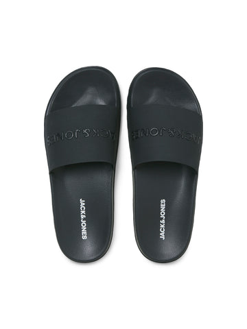 Jack & Jones DENNIS Mens Sliders Anthracite