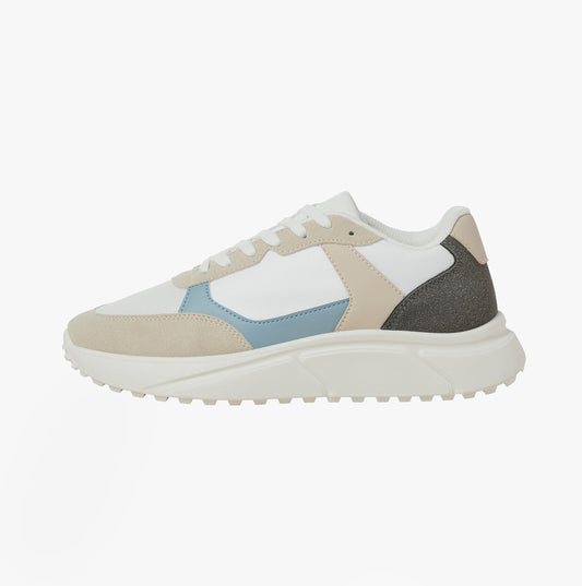 Jack & Jones ASPIRE RUNNER Mens Trainers Moonbeam/Citadel