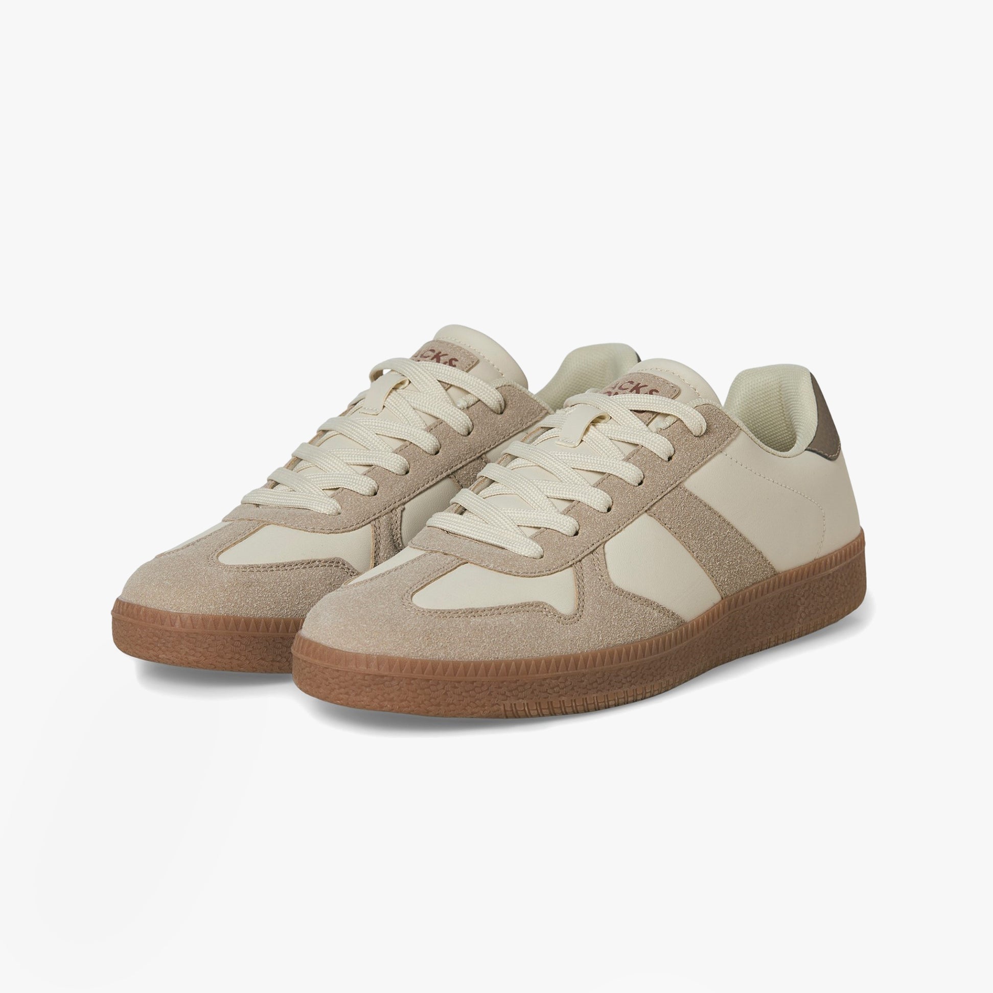 Jack & Jones VALENCIA Mens Trainers Fog Savannah Tan