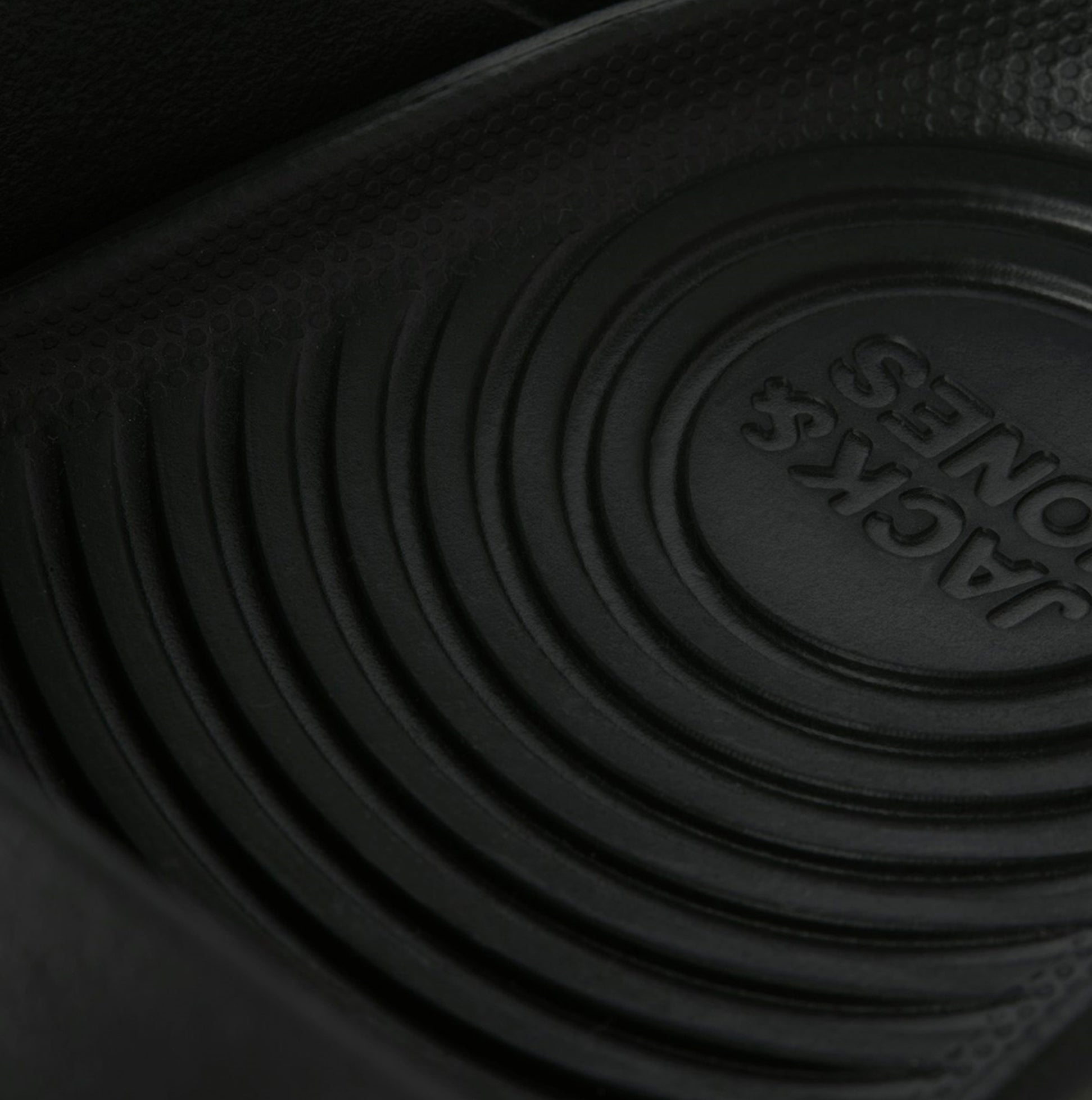 Jack & Jones RIPPLE MOULDED Mens Sandals Anthracite