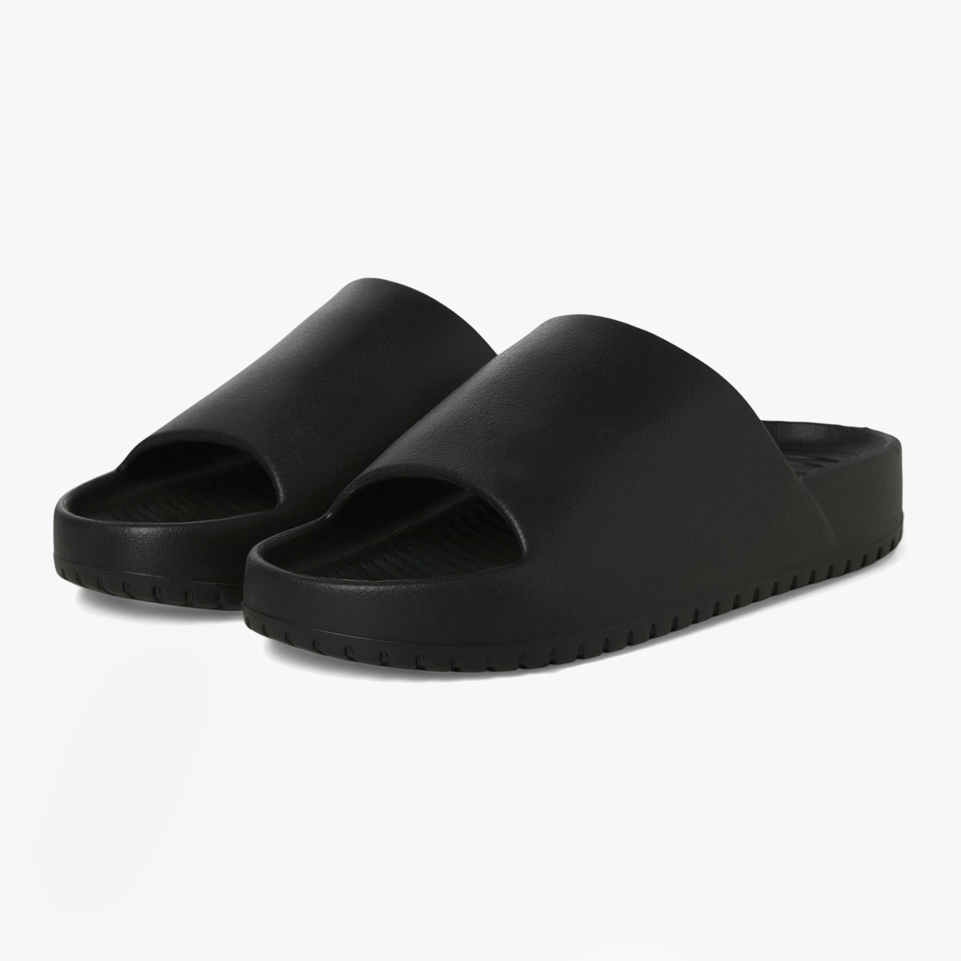 Jack & Jones RIPPLE MOULDED Mens Sandals Anthracite