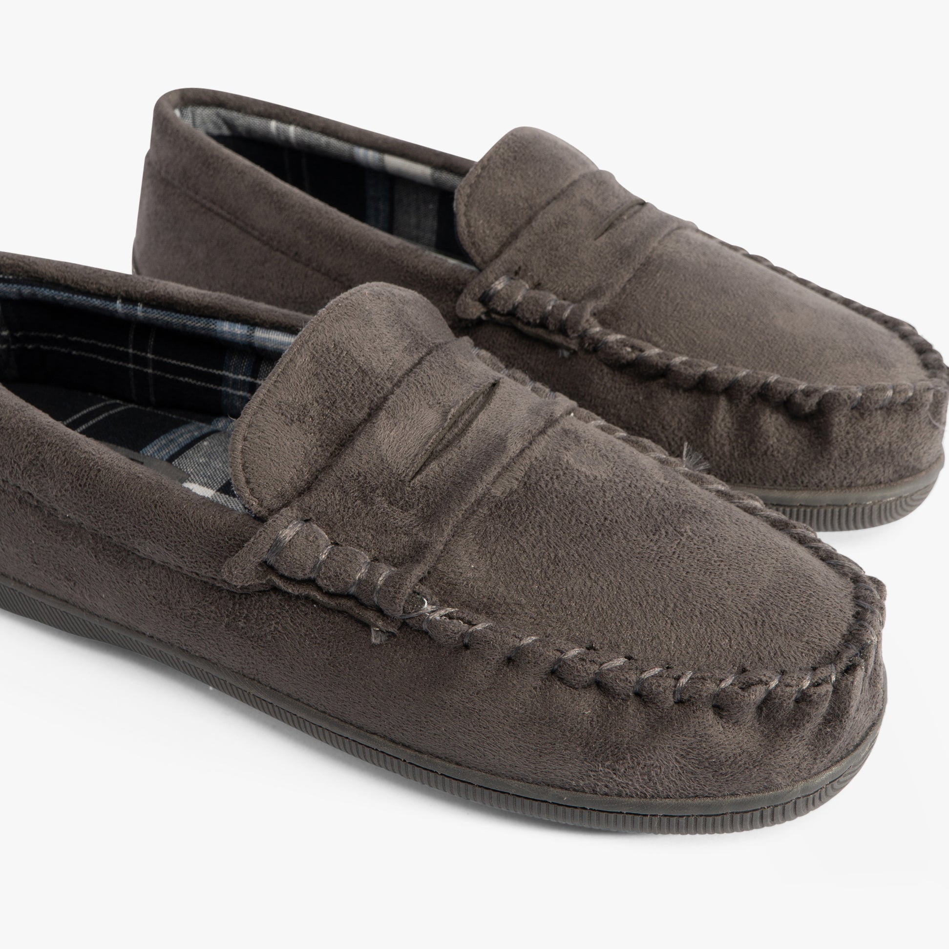 Jo & Joe BENSON Mens Slippers Grey