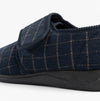 Jo & Joe DENNIS Mens Adjustable Full Slippers Navy