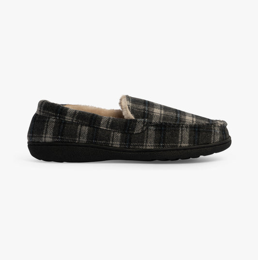 Jo & Joe ELSWICK Mens Slippers Grey