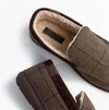Jo & Joe GLENCOE Mens Moccasin Slippers Brown