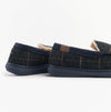 Jo & Joe GLENCOE Mens Moccasin Slippers Navy
