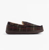 Jo & Joe GLENDALE Mens Moccasin Slippers Brown