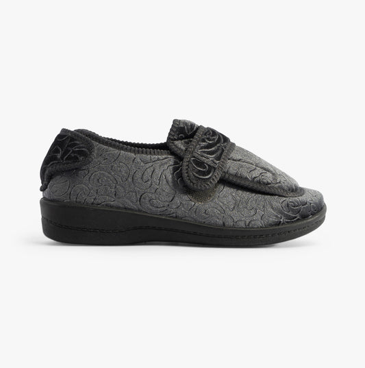 Jo & Joe GRACE Womens Slippers Grey