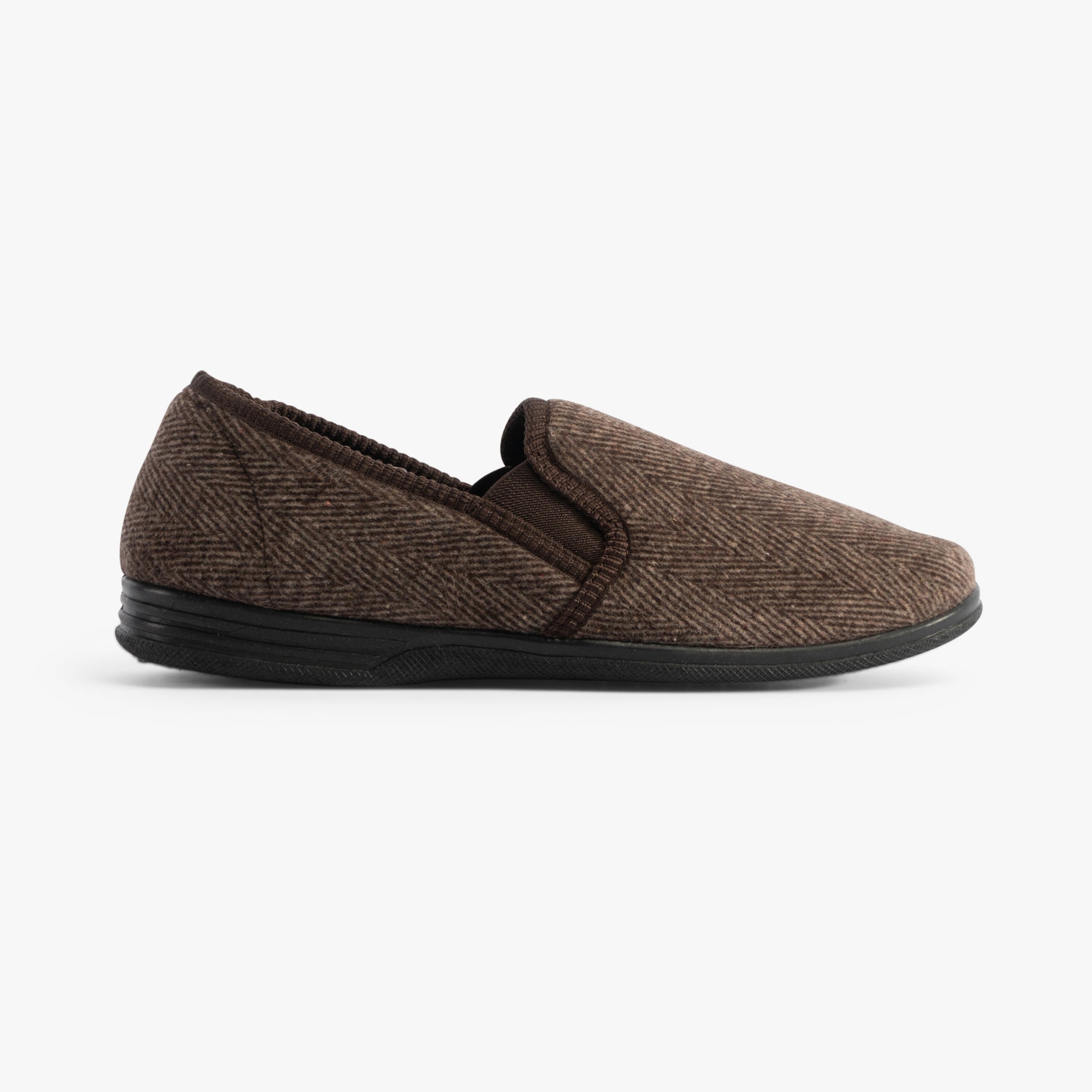 Jo & Joe HAIG Mens Slippers Brown