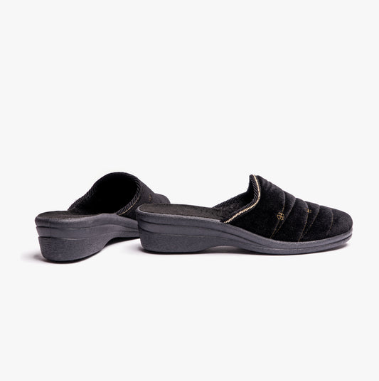 Jo & Joe KATH Womens Slippers Black