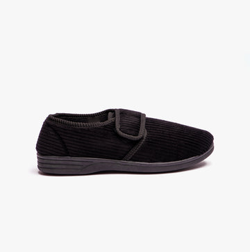 Jo & Joe KEN Mens Slippers Black