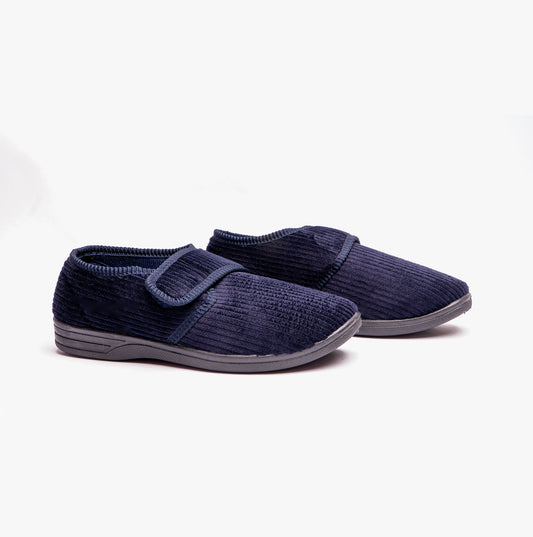 Jo & Joe KEN Mens Slippers Navy