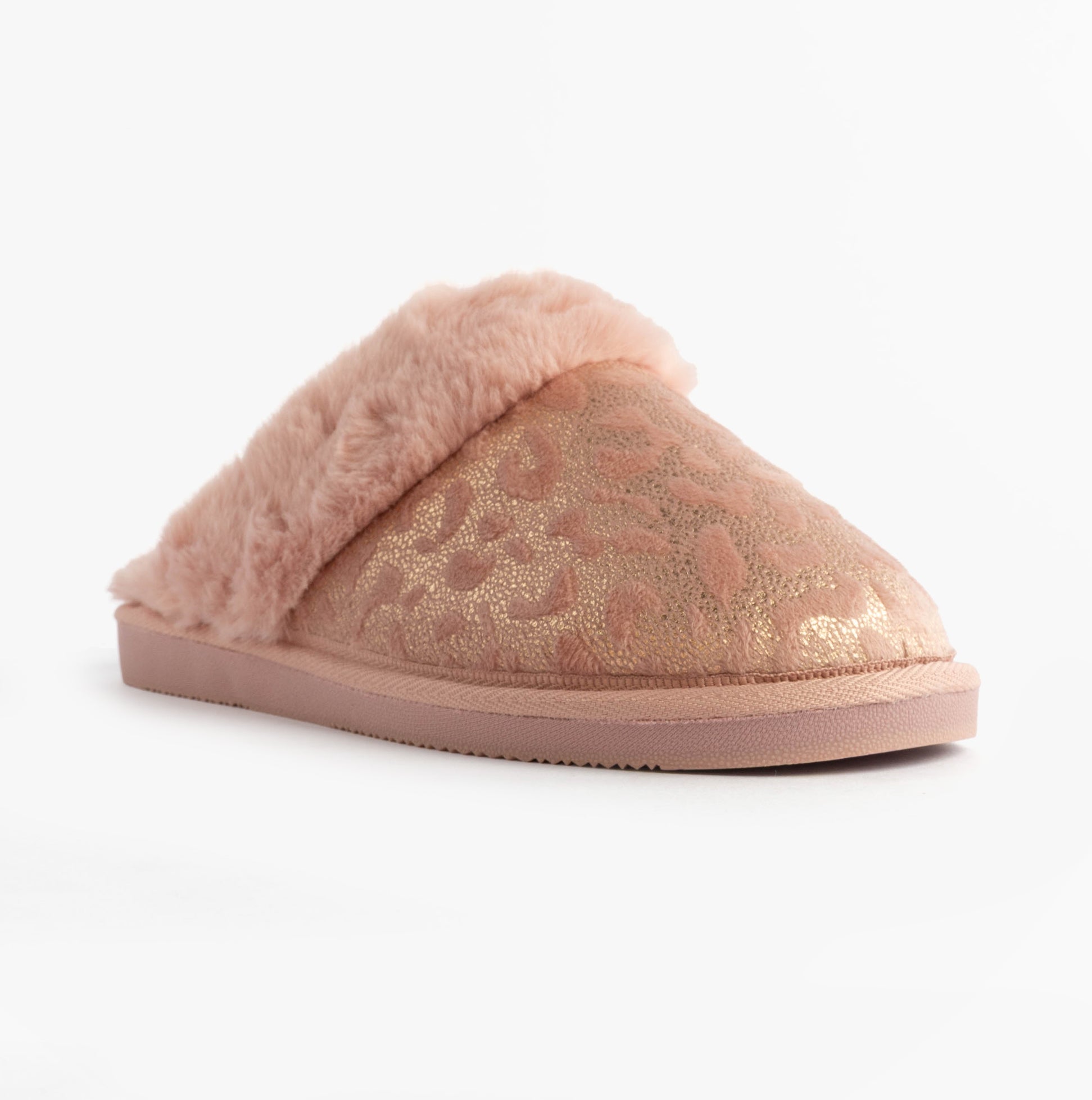 Jo & Joe LYLA Womens Mule Slippers Pink