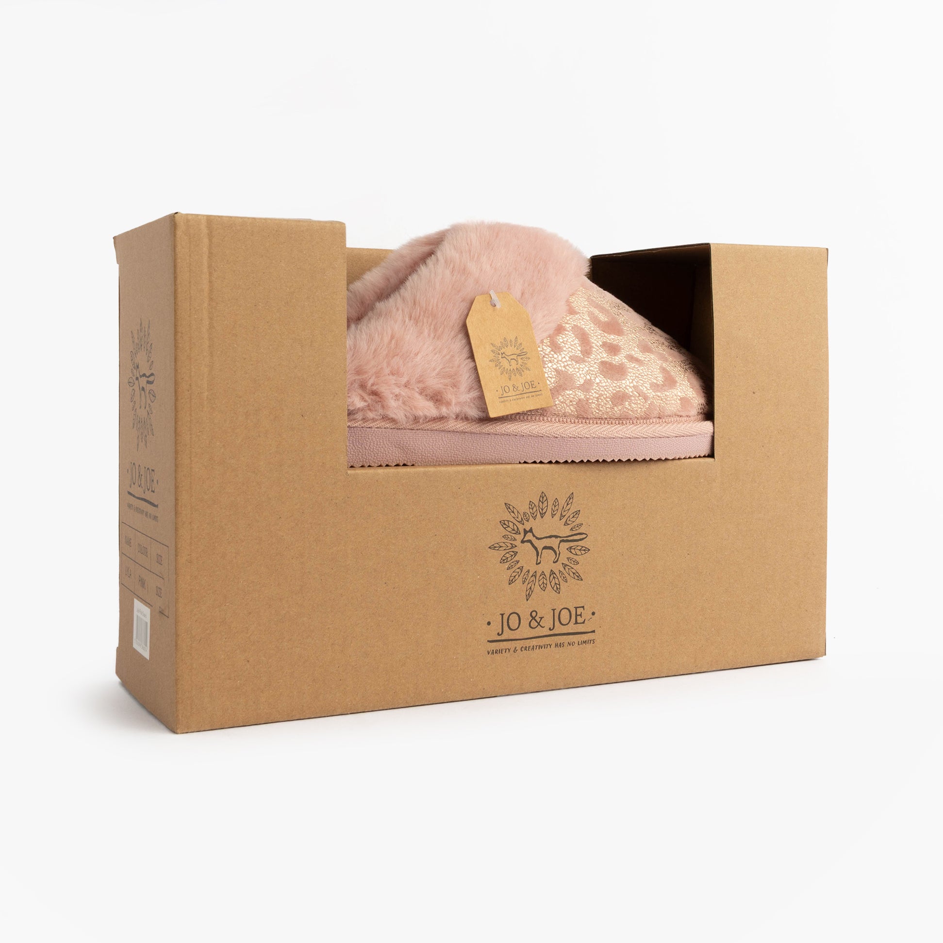 Jo & Joe LYLA Womens Mule Slippers Pink