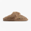 Jo & Joe MILA Womens Mule Slippers Chestnut Leopard