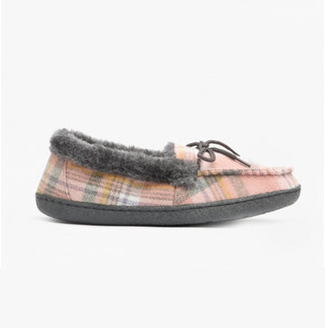 Jo & Joe PEMBROKE Womens Moccasin Slippers Pink