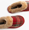 Jo & Joe SHETLAND Womens Mule Slippers Festive Red