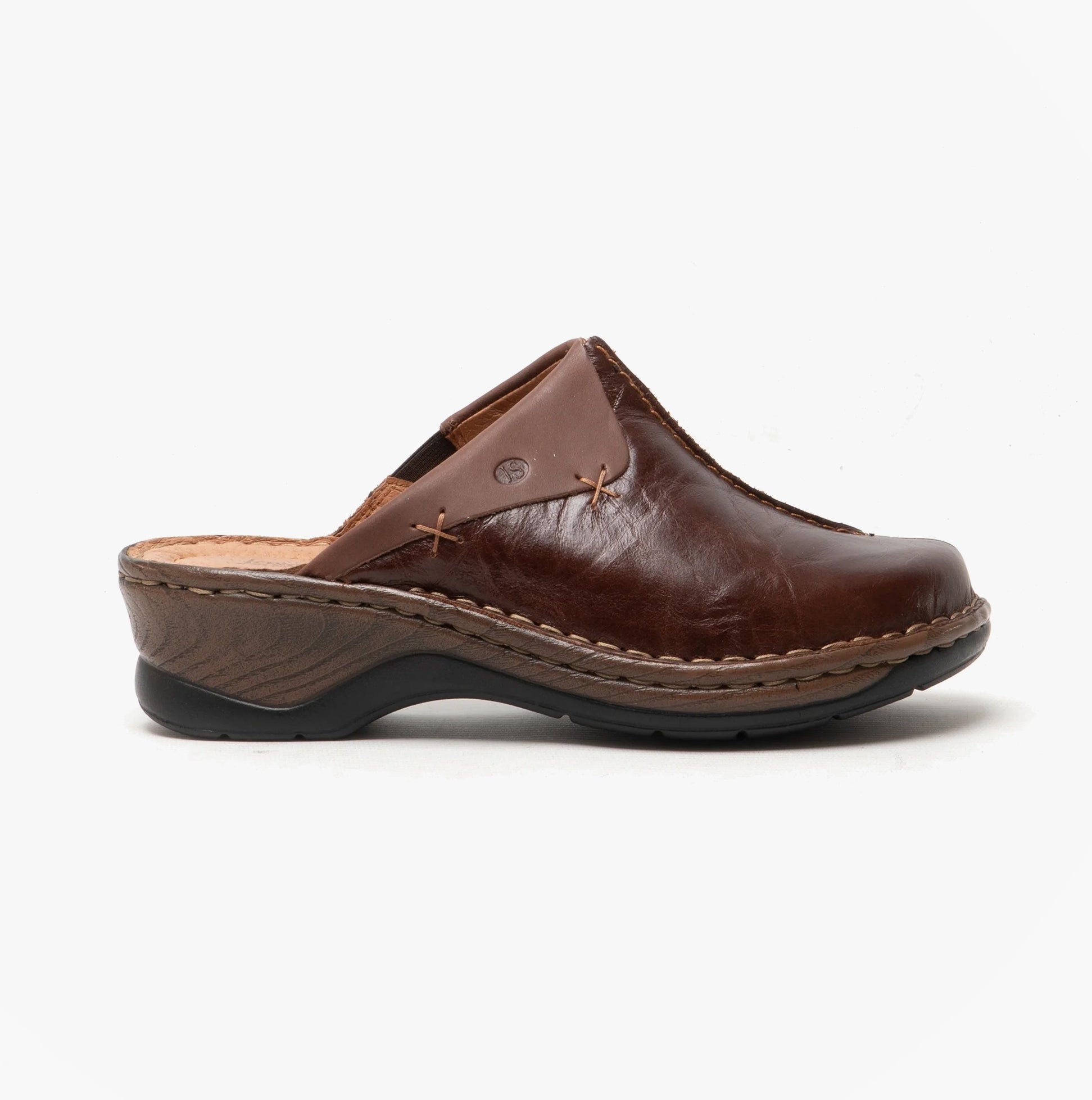 Josef Seibel CATALONIA 48 Womens Leather Mule Clogs Brasil