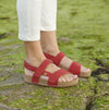 Josef Seibel HANNAH 02 Womens Sandals Rot