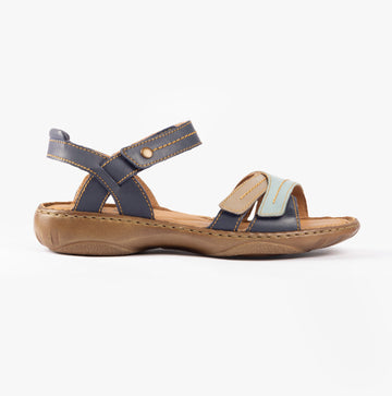 Josef Seibel DEBRA 62 Womens Sandals Indigo-Multi