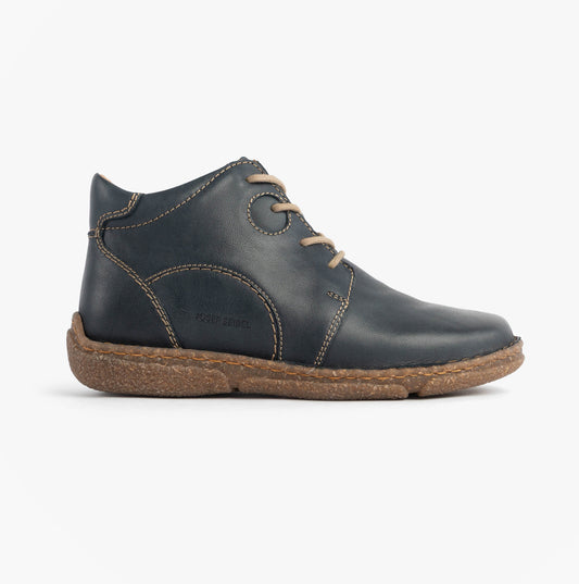 Josef Seibel NEELE 46 Ladies Lace Up Ankle Boots Ocean