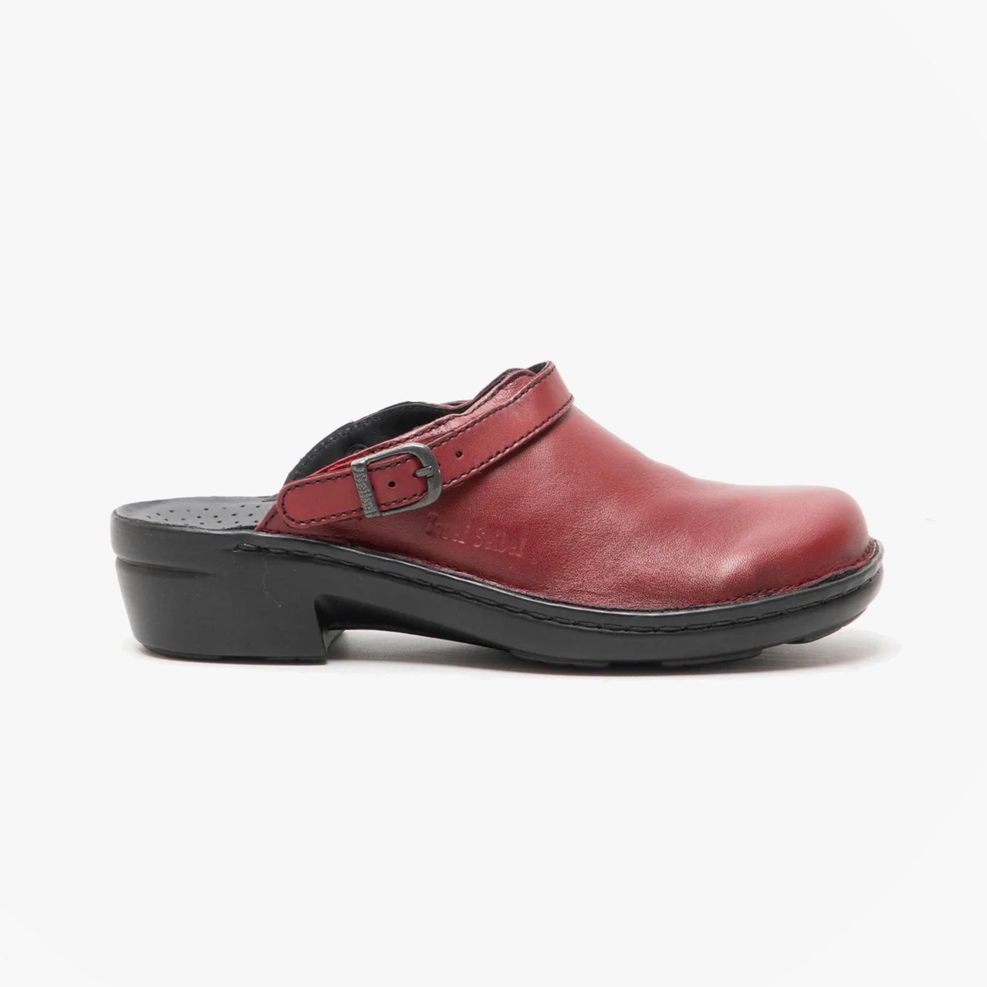 Josef Seibel BETSY Womens Leather Mule Clogs Hibiscus