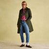 Joules ROSEWELL LONG Womens Coat Green