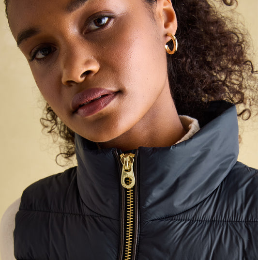 Joules BECKLEY Womens Gilet Dark Navy