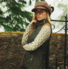 Joules BRAEMAR LUXE Womens Gilet Green